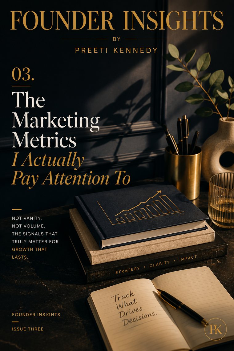 The Marketing Metrics I Actually Pay Attention To