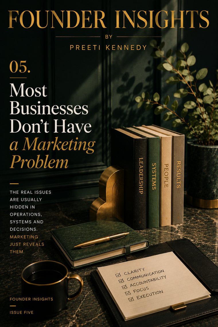Most Businesses Don't Have a Marketing Problem