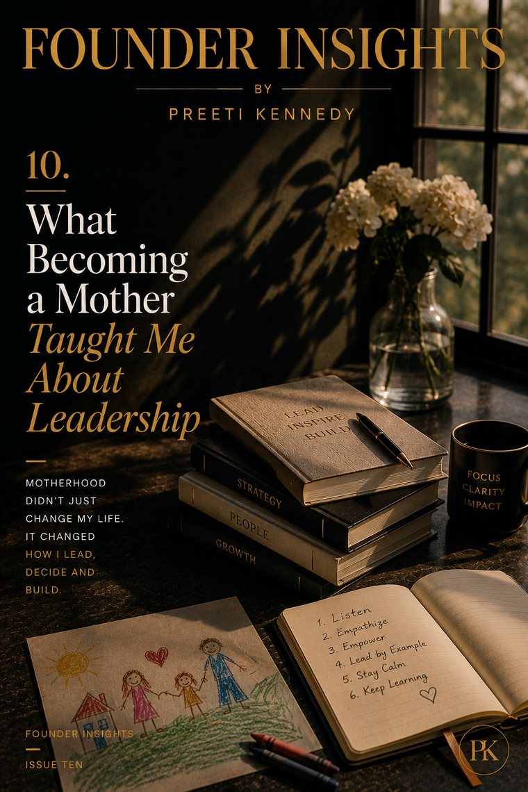 What Becoming a Mother Taught Me About Leadership